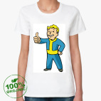 Женская футболка органик