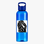 Прозрачная спортивная бутылка