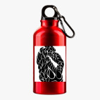 Металлическая бутылка 400 мл UV-DTF