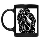 Кружка цветная UV-DTF