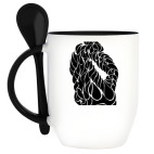 Кружка с ложкой