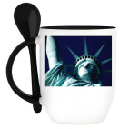 Кружка с ложкой