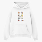 Толстовка худи оверсайз