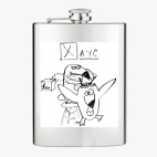 Фляжка стальная