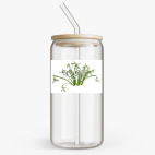 Банка с бамбуковой крышкой