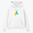 Толстовка худи оверсайз