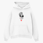 Толстовка худи оверсайз