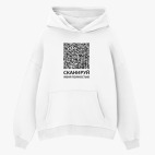 Толстовка худи оверсайз