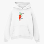 Толстовка худи оверсайз