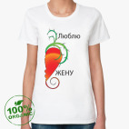 Женская футболка органик