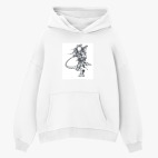 Толстовка худи оверсайз