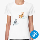 Женская спортивная футболка