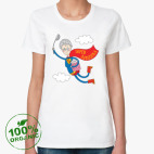 Женская футболка органик