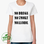 Женская футболка органик