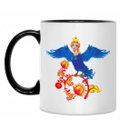 Кружка двухцветная