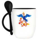 Кружка с ложкой