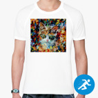 Мужская спортивная футболка