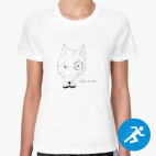 Женская спортивная футболка