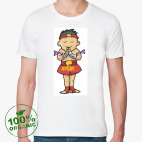 Мужская футболка органик