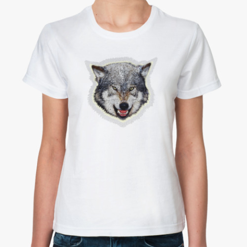 Классическая футболка Волк