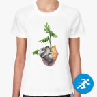 Женская спортивная футболка