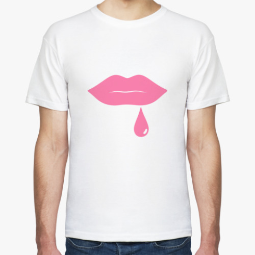Футболка с принтом Lips