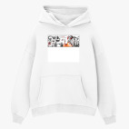 Толстовка худи оверсайз