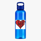 Прозрачная спортивная бутылка