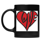 Кружка цветная UV-DTF