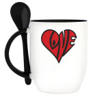 Кружка с ложкой