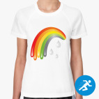 Женская спортивная футболка