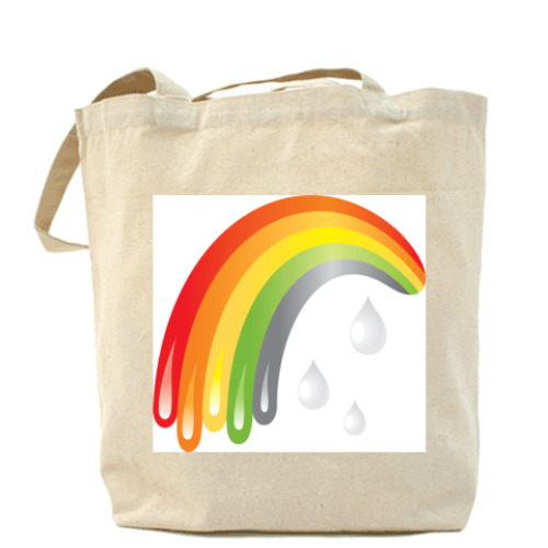 Сумка шоппер Радуга