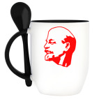 Кружка с ложкой