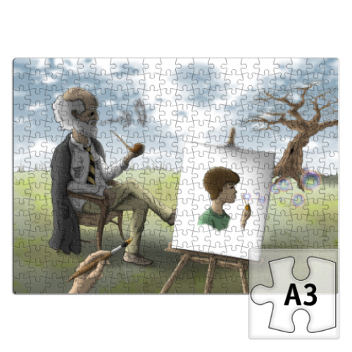 Пазл с принтом Портрет