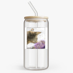 Банка с бамбуковой крышкой