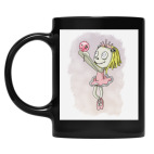 Кружка цветная UV-DTF