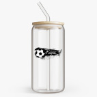 Банка с бамбуковой крышкой