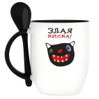 Кружка с ложкой