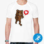 Мужская спортивная футболка