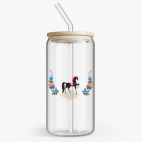 Банка с бамбуковой крышкой