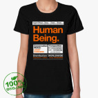 Женская футболка органик