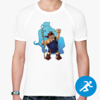 Мужская спортивная футболка