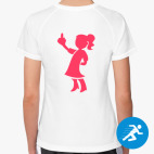 Женская спортивная футболка