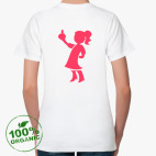 Женская футболка органик