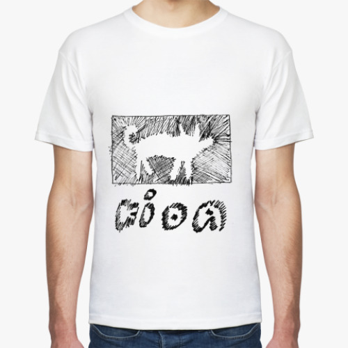 Футболка с принтом KIDA-FOX