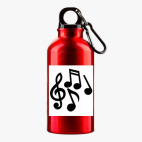 Металлическая бутылка 400 мл UV-DTF