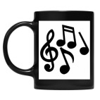 Кружка цветная UV-DTF