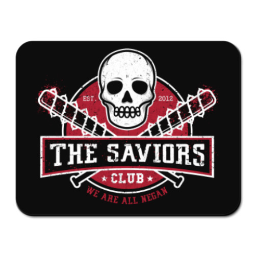 Коврик для мыши Walking Dead The Saviors TWD