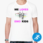 Мужская спортивная футболка