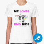 Женская спортивная футболка